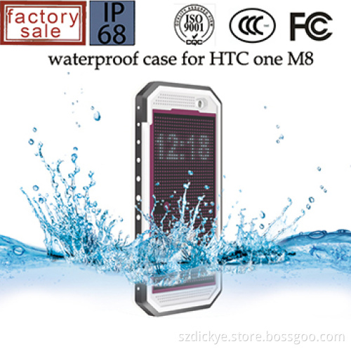 Waterproof Dirt-Proof Shock-Proof Case, Factory Supply for HTC1-M8